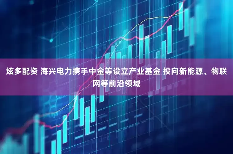 炫多配资 海兴电力携手中金等设立产业基金 投向新能源、物联网等前沿领域
