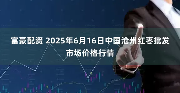 富豪配资 2025年6月16日中国沧州红枣批发市场价格行情